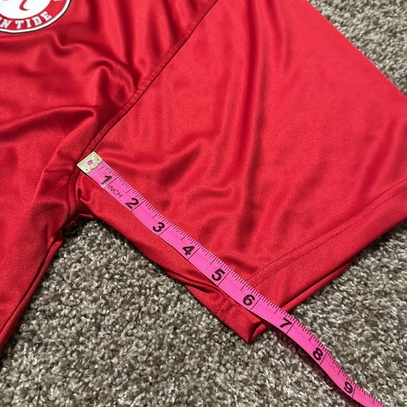 Mens’ University of Alabama red polo shirt by Russell (3XL) like new! - Picture 9 of 11